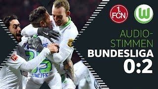 "Als Team gearbeitet" | Audio-Stimmen von Ginczek, Uduokhai uvm. | 1. FC Nürnberg - VfL Wolfsburg