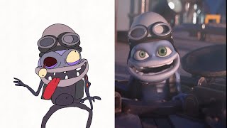 Funny Crazy frog Tricky /Drawing Meme