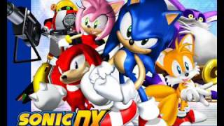 Sonic Adventure DX: The train headed for the Mystic Ruins...