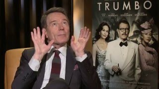 Bryan Cranston is very happy about his Oscar-Nomination