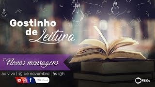 QUI 13h |  Gostinho de Leitura | Novas mensagens