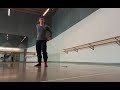 boris kniaseff floor barre with kim amundsen part 1