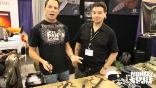 Monkey Edge: Strider Knives Duane Dwyer Interview BLADE 2011 Part 1