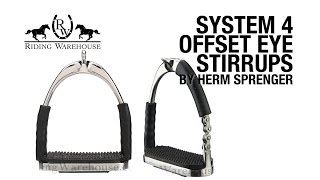 Herm Sprenger System 4 Offset Eye Stirrups