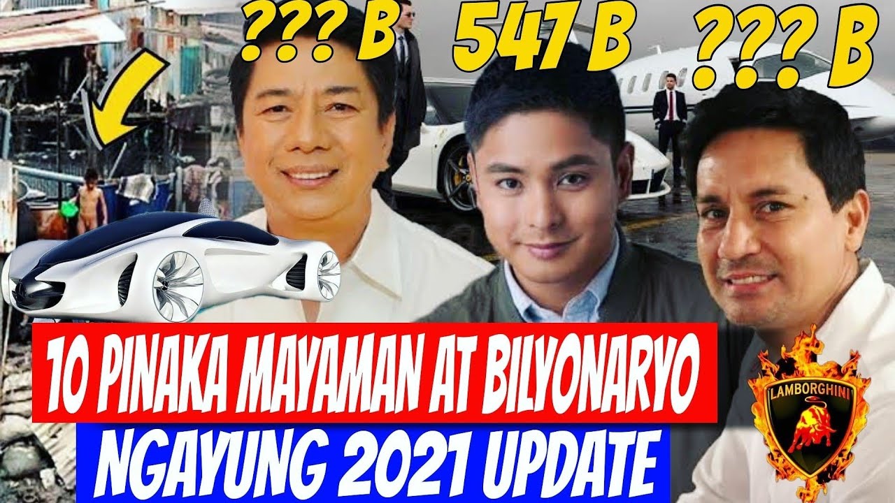 TOP 10 Pinaka MAYAMAN Na Artista Sa Pilipinas Ngayong 2021 UPDATED ...