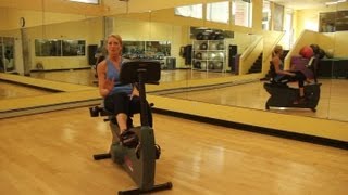 What Muscles Does a Recumbent Bike Work? : Indoor Cycling