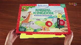 Skillmatics Animal Kingdom Write \u0026 Wipe Activity Mats