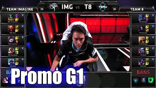 Imagine vs Team 8 | Game 1 Promotion Tournament for S6 NA LCS Spring 2016 | IMG vs T8 G1 Promo