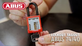 ABUS Lockout/Tagout Solutions - Safety Padlocks