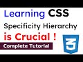 What is CSS Specificity Hierarchy ?  Web Design Tutorial for Beginners