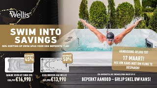 Swim into Savings – Tot 50% korting op Swim Spa’s!