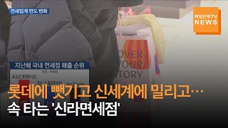 [매일경제TV 뉴스] 롯데에 뺏기고 신세계에 밀리고…속 타는 신라면세점