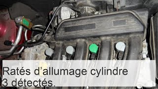 Code défaut P0303: ratés d'allumage du cylindre 3 détectés • Fiches Auto 24