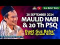 28 Sept 2024 ▶️Gus Baha Terbaru - Bersama Prof. Quraish Shihab, Maulid Nabi & 20 Th PSQ