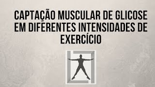 Captação muscular de glicose sanguínea em diferentes intensidades de exercício