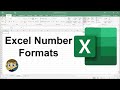 Excel Number Formats Explained