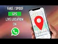 How to Send Fake Live Location on WhatsApp 2024 Newest | iPhone & Android | Fake GPS