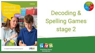 Decoding and Spelling Games – Stage 2