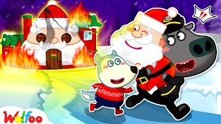 Rescue Mission! Santa Was Saved by Police - Wolfoo Merry Christmas Specials Stories | Wolfoo Channel