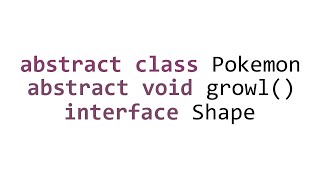 Abstraction in Java - Abstract Classes, Abstract Methods, Interfaces