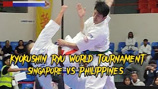 (Singapore Vs Philippines) (KYOKUSHIN RYU WORLD TOURNAMENT 2023 ) CALOOCAN SPORTS COMPLEX MANILA PH
