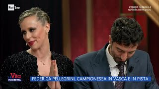 Ballando, la notte magica di Federica Pellegrini - La Vita in diretta 02/12/2024