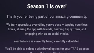 TAPSWAP MINING ENDS | LISTING PHASE BEGINS with SEASON 2