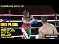 mike plania vs omar trinidad fight highlights