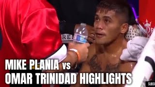 MIKE PLANIA VS OMAR TRINIDAD FIGHT | HIGHLIGHTS