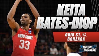 Ohio State's Keita Bates-Diop drops 28 points on Gonzaga
