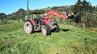 Fencing off the riparian planting