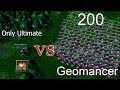 Earthshaker vs 200x Geomancer | Can i beat with only ultimate?