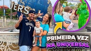 PRIMEIRA VEZ DA MARIA ALICE NO PARQUE DA UNIVERSAL!!