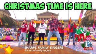 Christmas Time is Here 🎄🎤 Live Performance By: Sharpe Family Singers