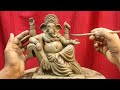 Ganesh ji ki murti banana | ganapati murti making | mitti ke ganesh ji