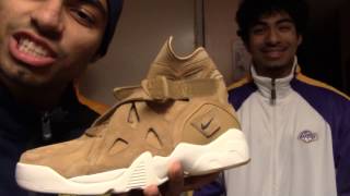 Nike Air Unlimited Wheat/Flax Review: On Foot