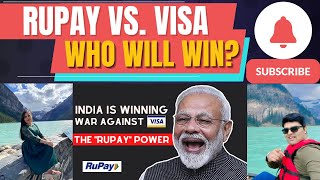 How India's MASTERSTROKE with Rupay is killing VISA and is changing India?  Namaste Canada Reacts