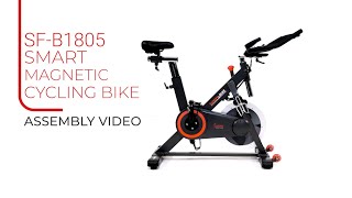How to Assemble: SF-B1805SMART Premium Indoor Cycling Smart Stationary Bike