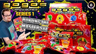 Checking off Gogo's for the Master Set! - Gogo's Crazy Bones Series 1 Box Opening