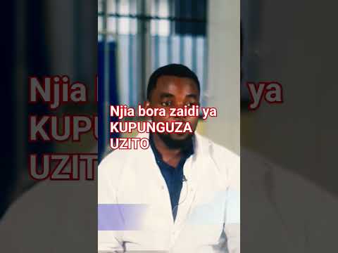 Njia Bora Zaidii Ya Kupunguza UZITO - YouTube