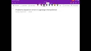 #Mathsforall L21_Numerical analysis_Problems on error bound of Lagrange interpolation