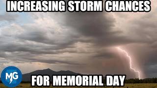 Storm Chances Increasing for Memorial Day - May 20, 2026 Phoenix, Arizona Weather Discussion
