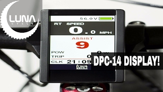 Luna Cycle DPC-14 Color Display for Electric Bikes