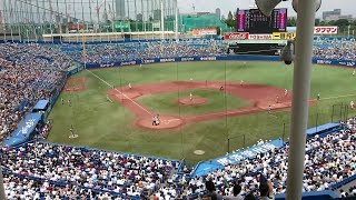 早実 - 八王子(2017年西東京大会準決勝）8～9回の攻防を2階席から