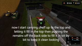 Farming Simulator 17 - Silage leveling tutorial