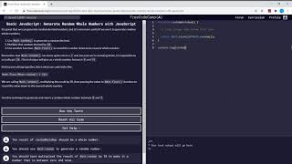 Basic Javascript (104/111) | Generate Random Random Whole Numbers with JavaScript | freeCodeCamp