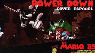 FNF | POWERDOWN V2 | COVER ESPAÑOL | WITH LYRICS SPANISH | MARIO MADNESS V2 | FT @elrojas232 |