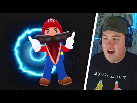 Smg4 Into The Marioverse Reaktion Youtube
