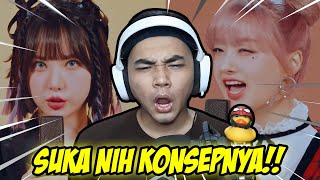 SUKA NIH KONSEP MV NYA! - ADORA ft EUNHA - MAKE U DANCE [MV] Reaction - Indonesia