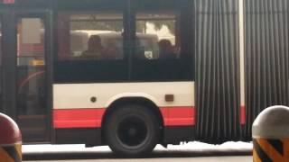 TIB1105H with open engine cover in Woodlands Temporary Interchange